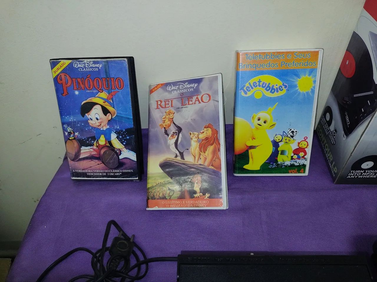 Castelo Rá Tim Bum Fitas em VHS, de vídeo, tema Infantil, várias, originais. - Foto 4