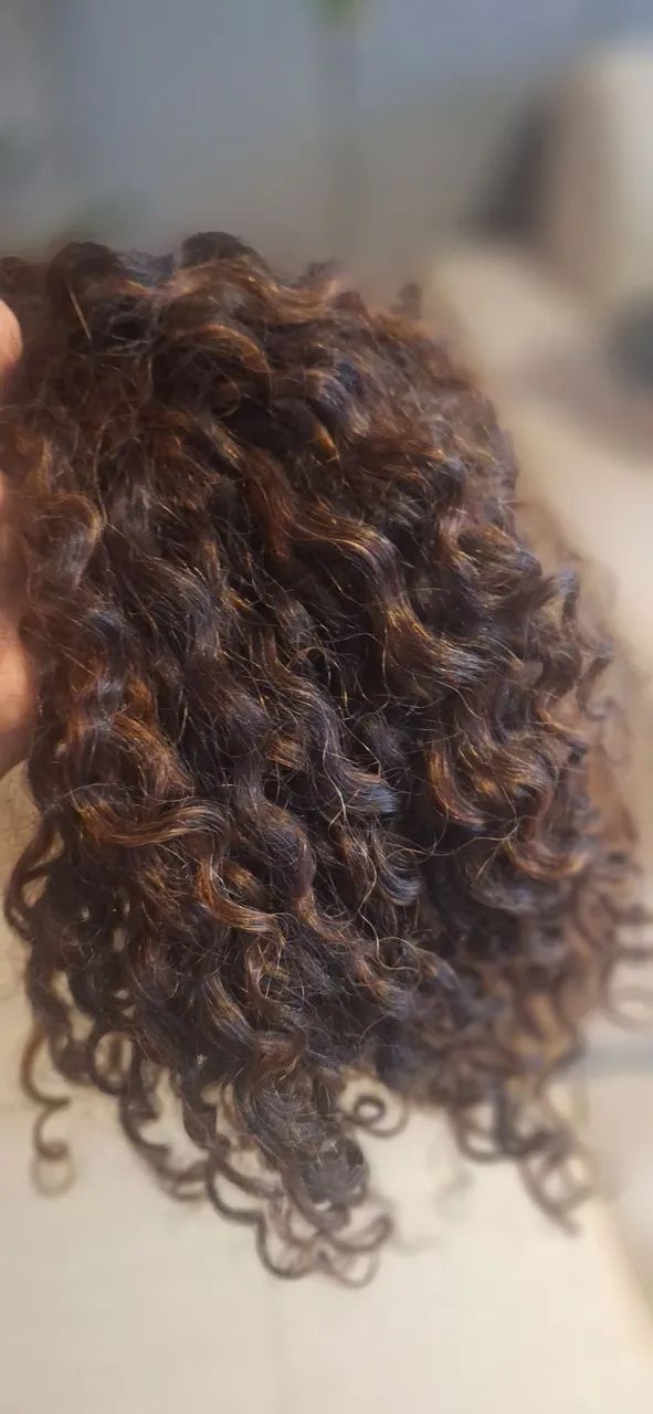 Cabelo cacheado humano.  - Foto 3