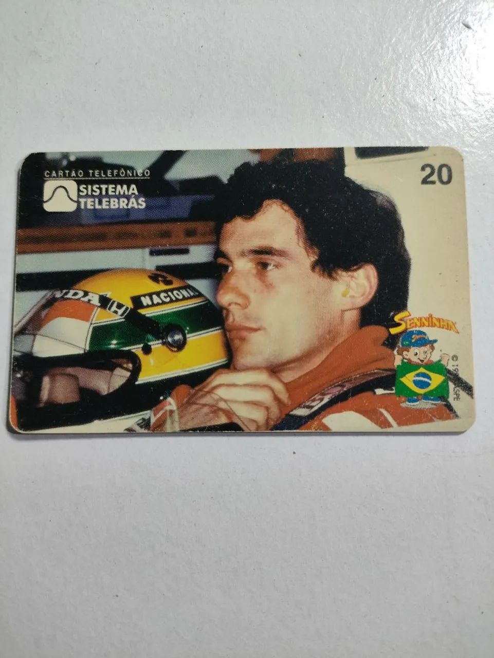 Cartão telefônico Airton senna  - Foto 2