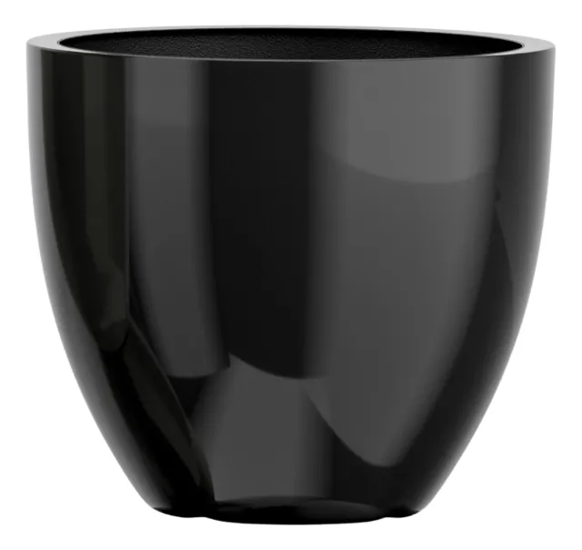 Vaso Vietnamita Grande 57cm Boca 58,8cm Fibra De Vidro Largo