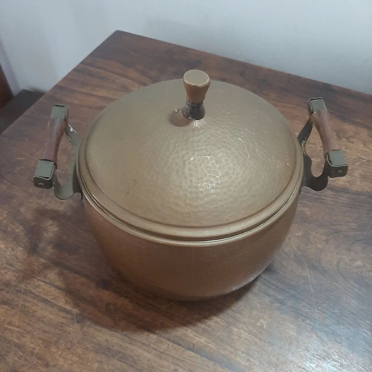 Panela de Cobre Antiga Decorativa - Foto 2