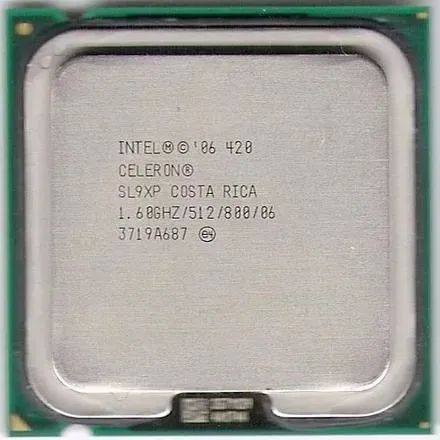 Processador Intel Celeron 420 1.6 Ghz Fsb 800 Lga 775 Oem