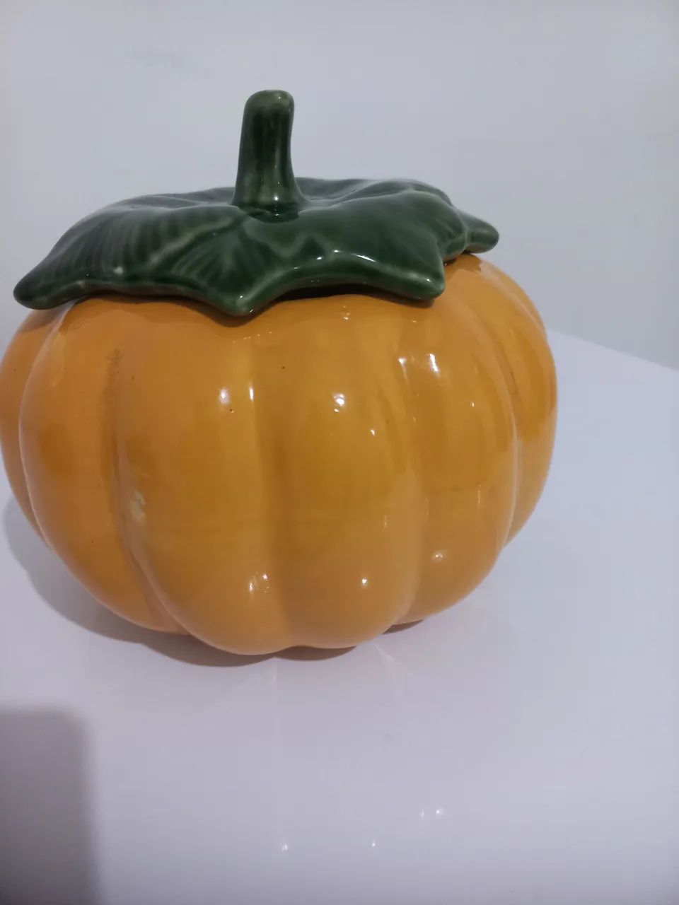 Porta temperos abóbora em cerâmica - Foto 2