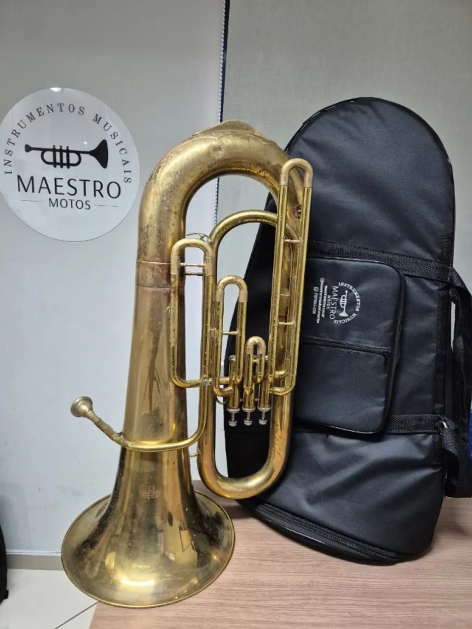 Tuba Bombardão 3/4 Mib CSR - 10X no cartão - Envio p/ todo Brasil