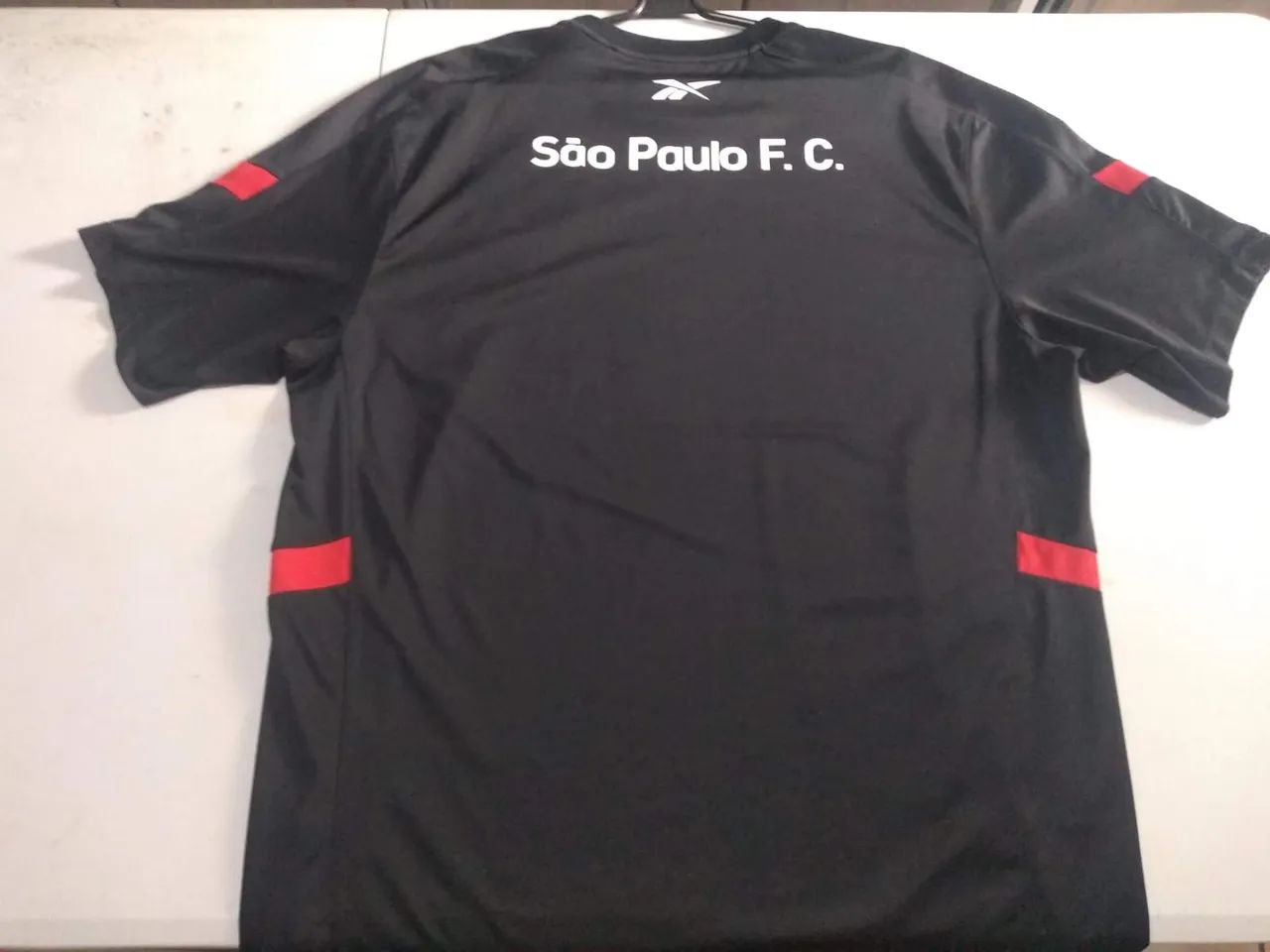 Camisa de Time São Paulo Reebok Preta - Foto 2