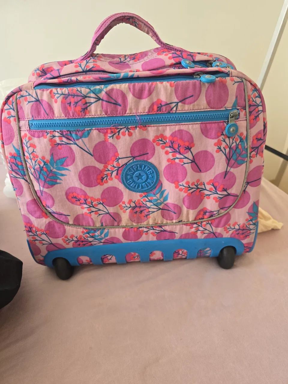 Mala de Rodinhas Kipling Floral