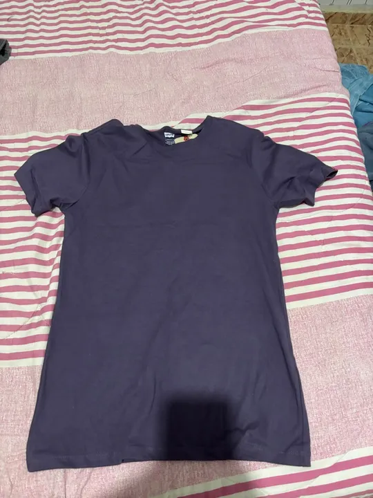 camisa levis roxa nova na etiqueta tamanho P retirada na praça dos trabalhadores