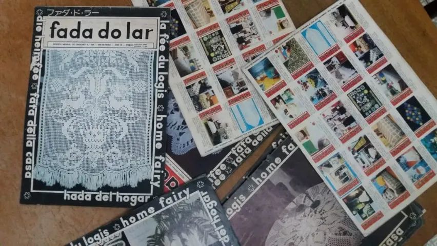 Revistas Crochê "Fada do Lar" - Lote com 31 Edições - Foto 4