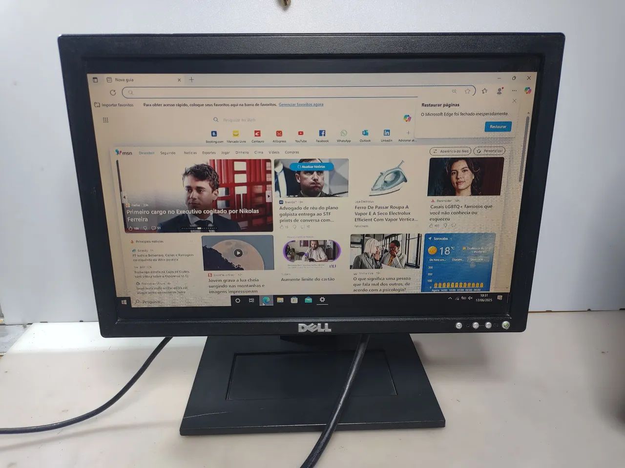 Monitor Dell 17 Pol vga