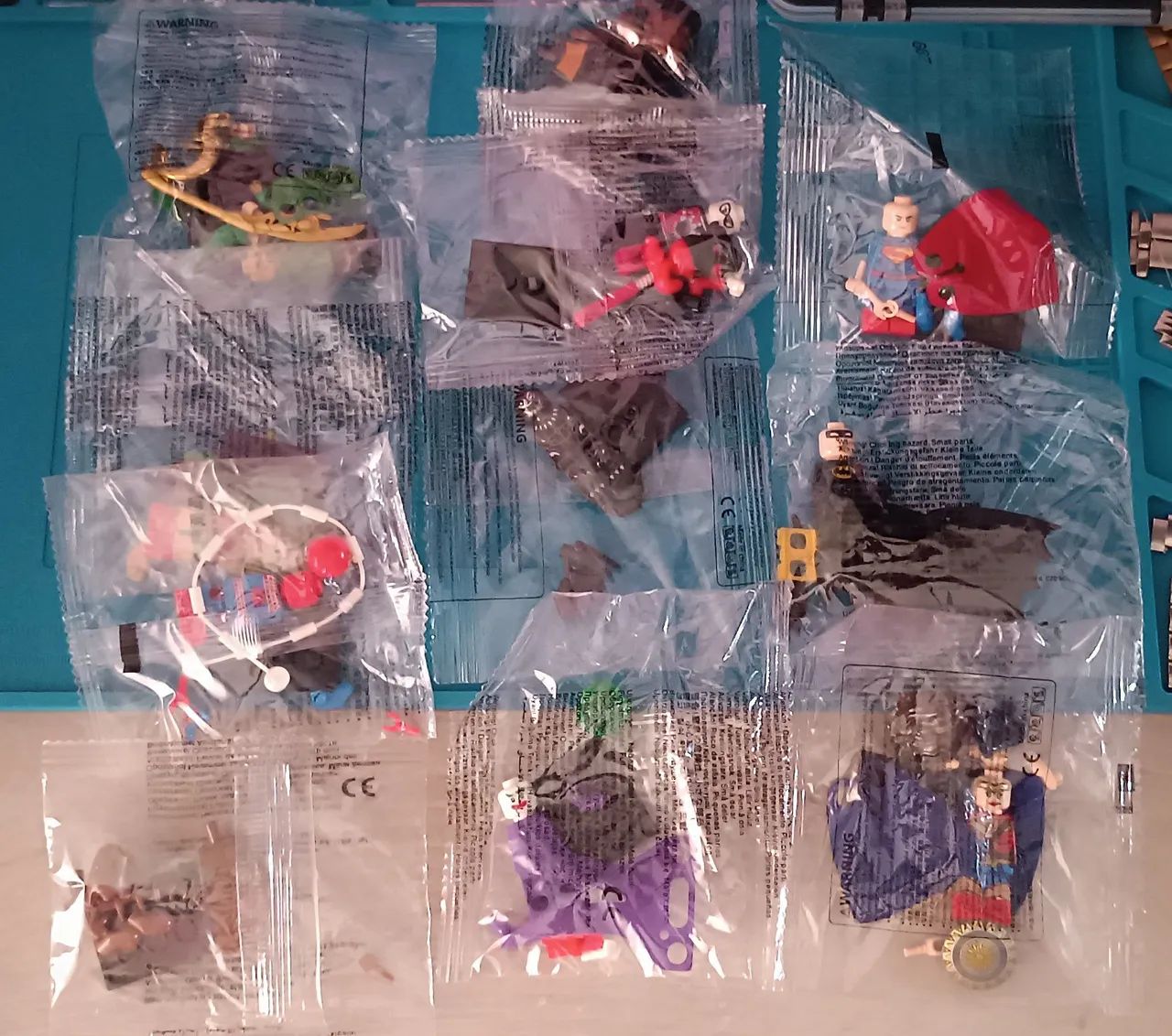 Kit 1Kit 11 miniaturas de montar (lego) Heróis Marvel - Foto 2