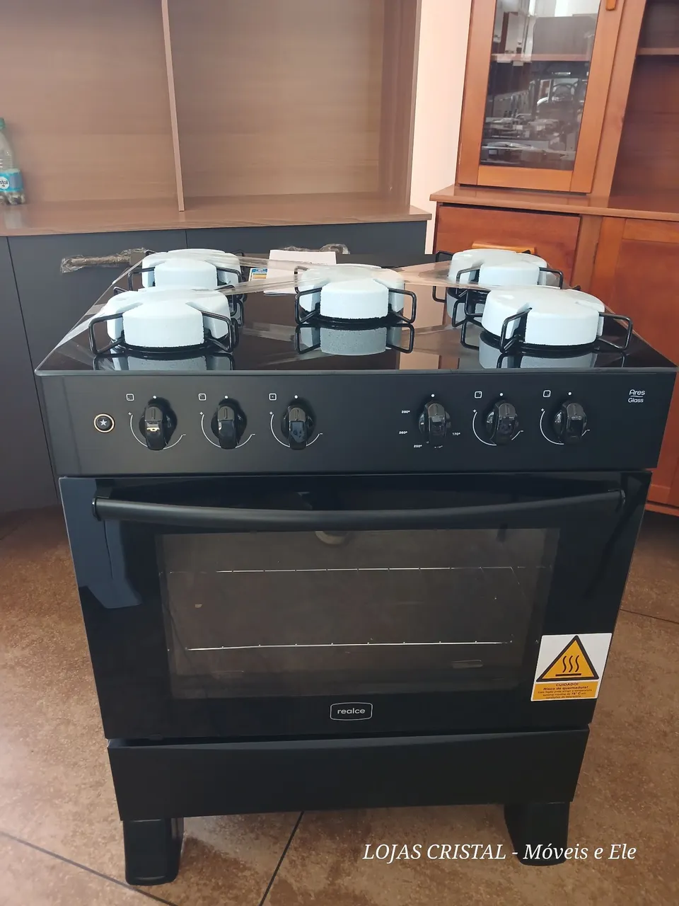 Fogão 5 Bocas com Forno Realce