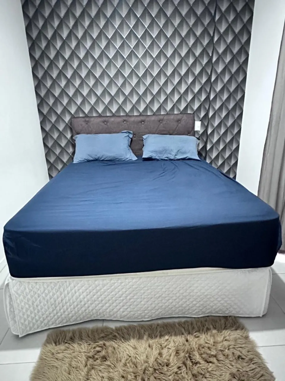 Cama queen completa 