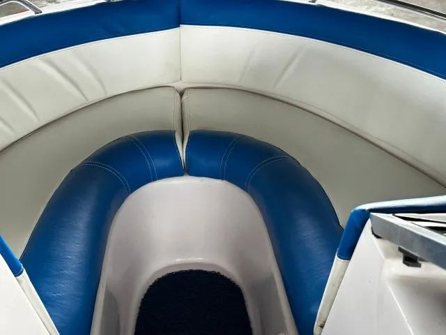 LANCHA ATLANTIC 2009 + CARRETA DE ENCALHE- 16 PÉS NOVÍSSIMA!!  ACEITO CARRO E CARTÃO - Foto 7