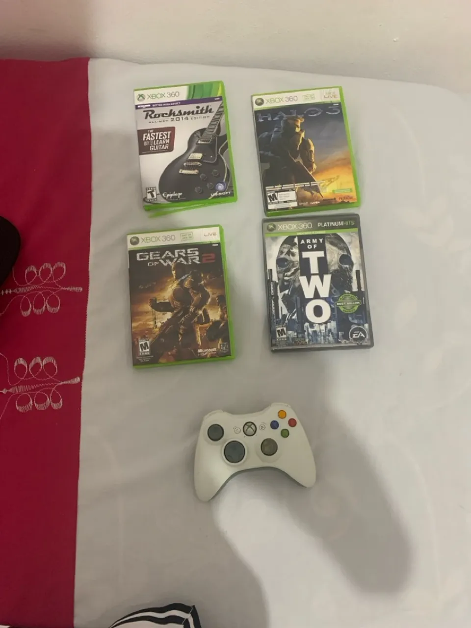Controle Xbox 360 + Jogos