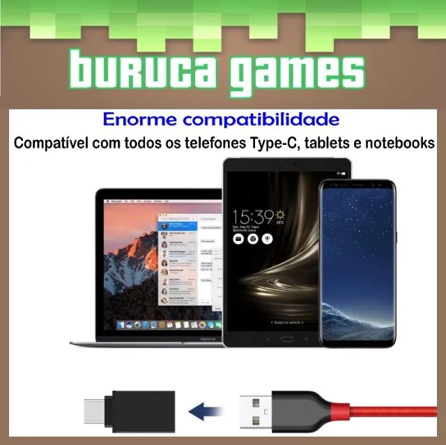 Adaptador OTG USB Tipo C para USB - Foto 4
