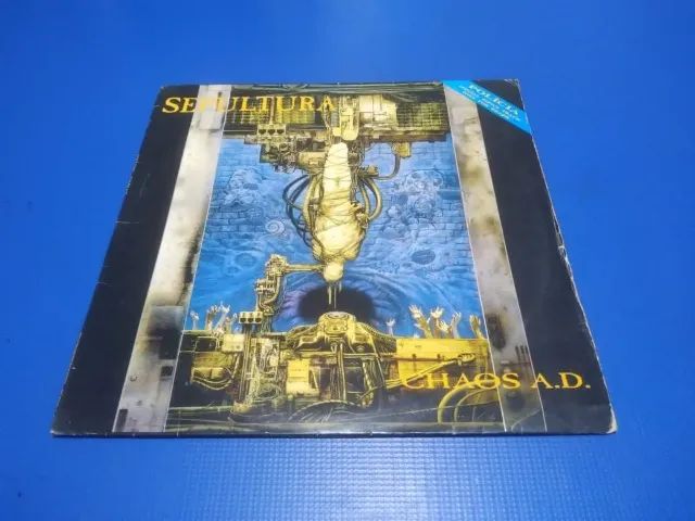 Lp Sepultura - Chaos A.d. (1993/ Encarte/ Excelente) - CDs, DVDs