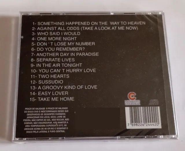 CD Phil Collins Serious Hits Live ( Lacrado ) - Foto 2