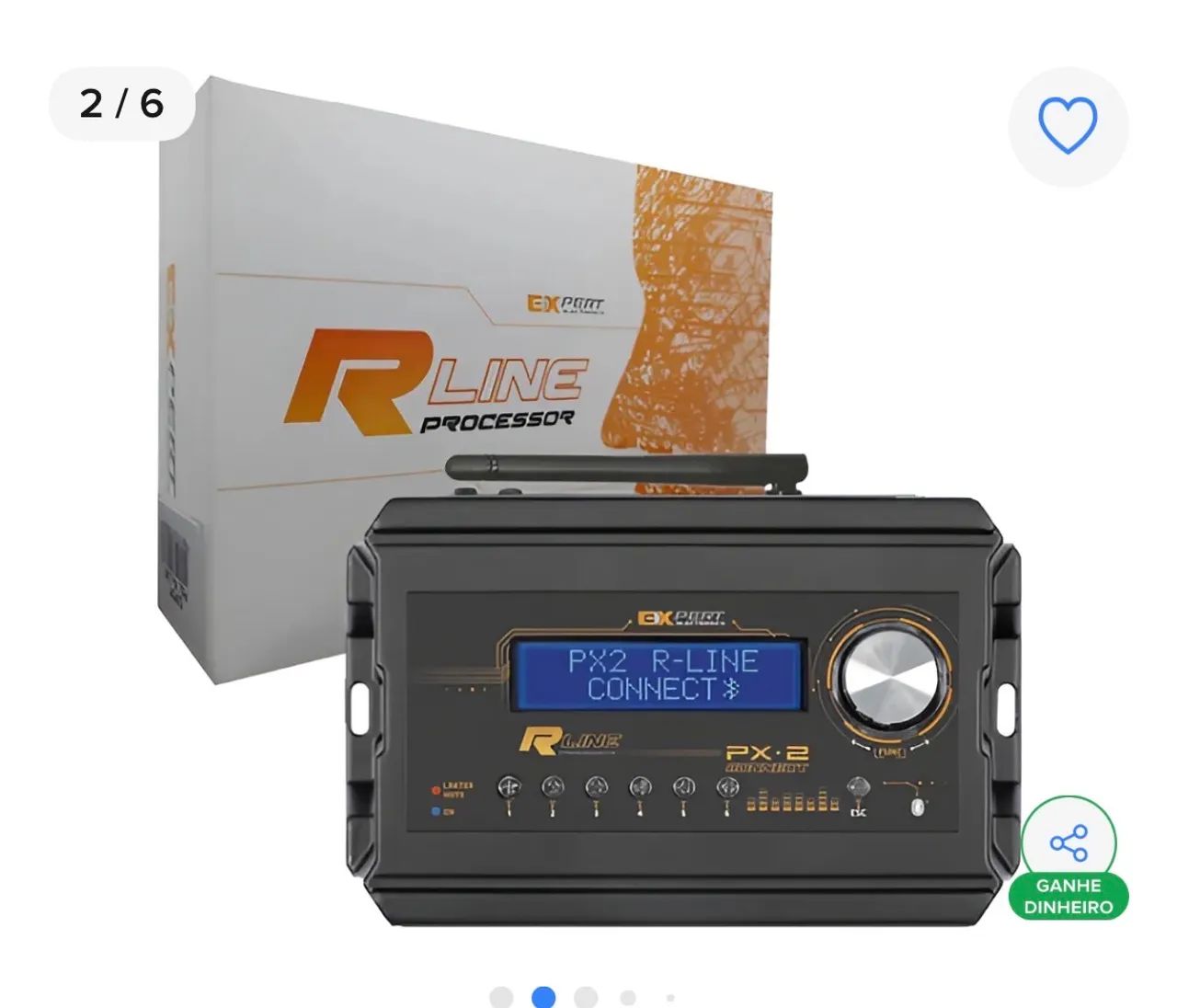 Processador Equalizador Bluetooth Digital Px2 Expert 6 Canal64352405317889120