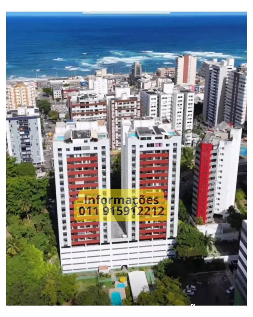 Apartamento para venda tem 97 metros quadrados com 3 quartos em Pituba - Salvador - Bahia