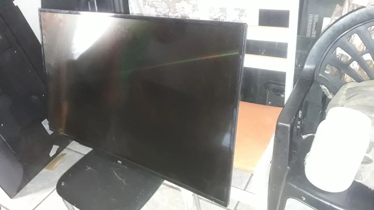 TV AOC COMPLETA - TELA RUIM - Foto 2