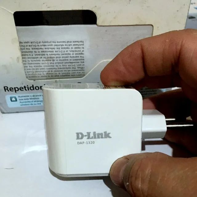 Repetidor De Wifi D-link 300mbps Dap-1320 Branco - Foto 4