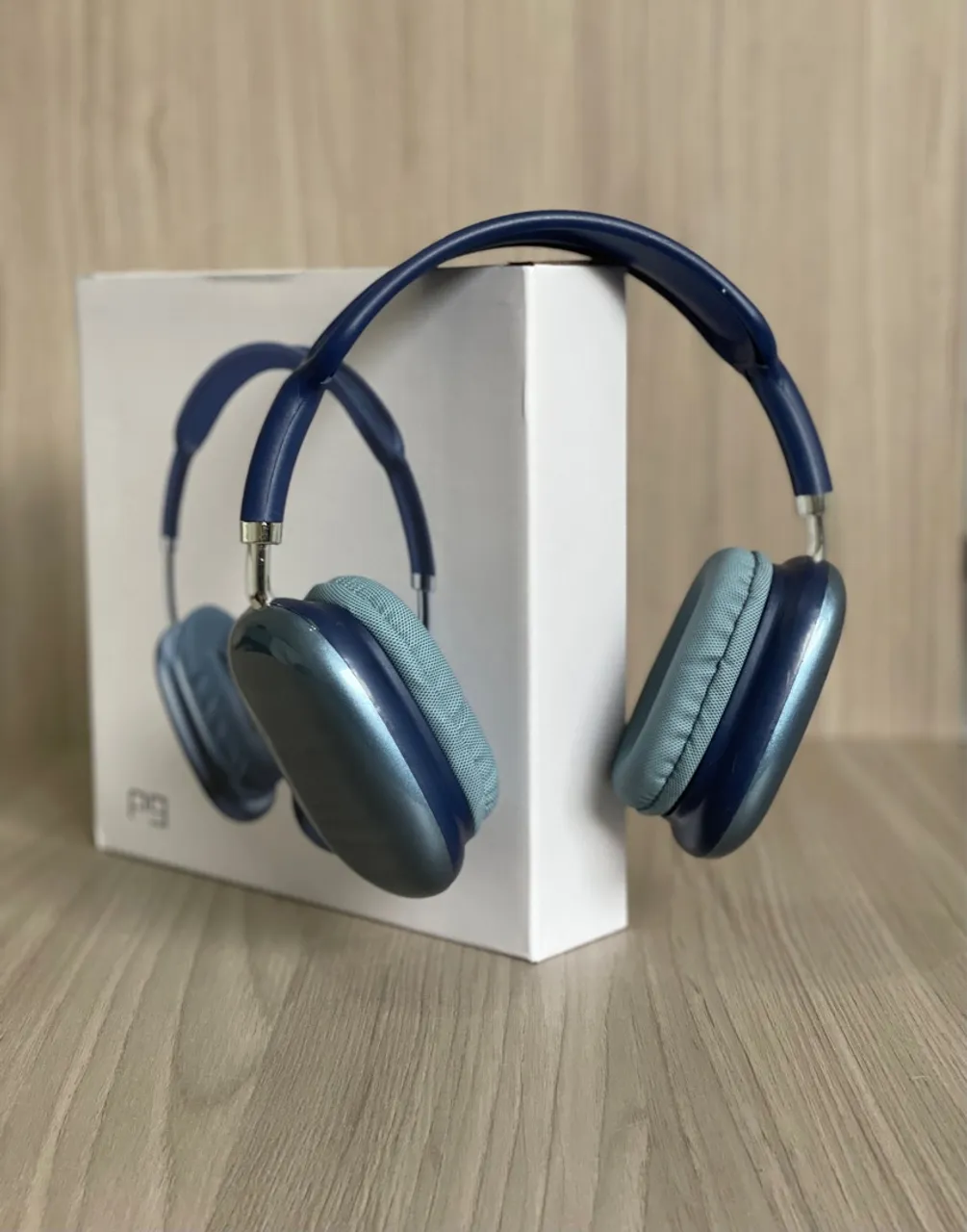 Fone de ouvido sem Fio P9 Max Azul