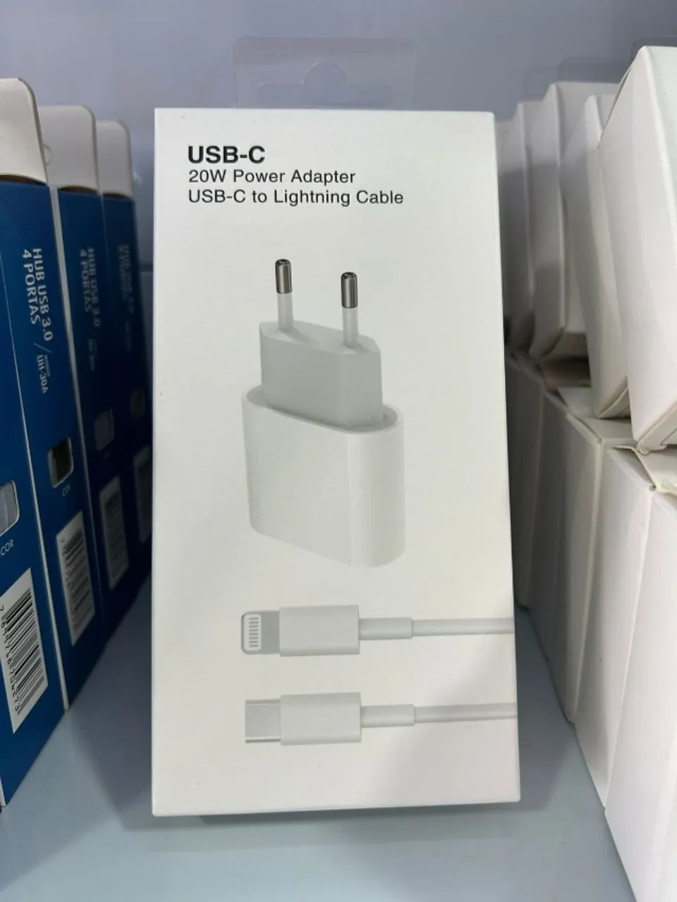Carregador Para iphone tipo C Lightning 20W
