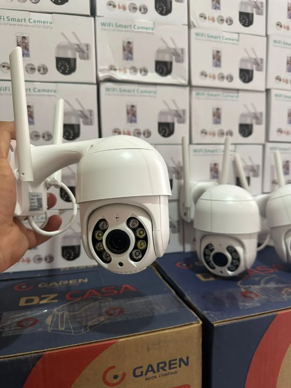Câmera de Segurança Wi-Fi 360° full HD a prova d'água
