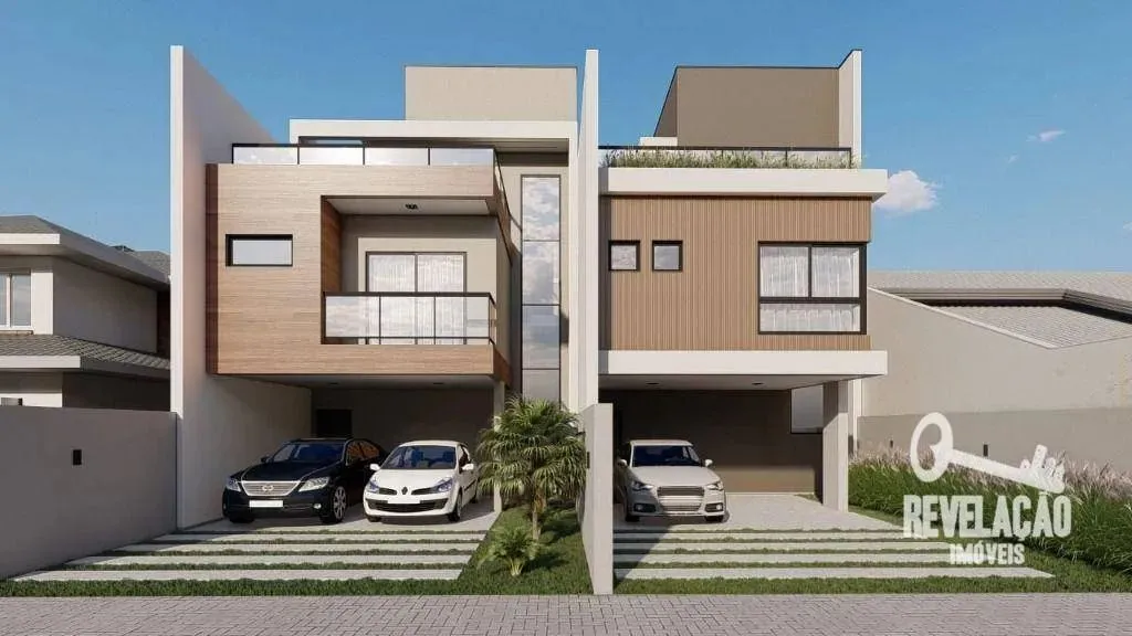 Sobrado com 3 dormitórios à venda, 155 m² por R$ 900.000,00 - Costeira - São José dos Pinh