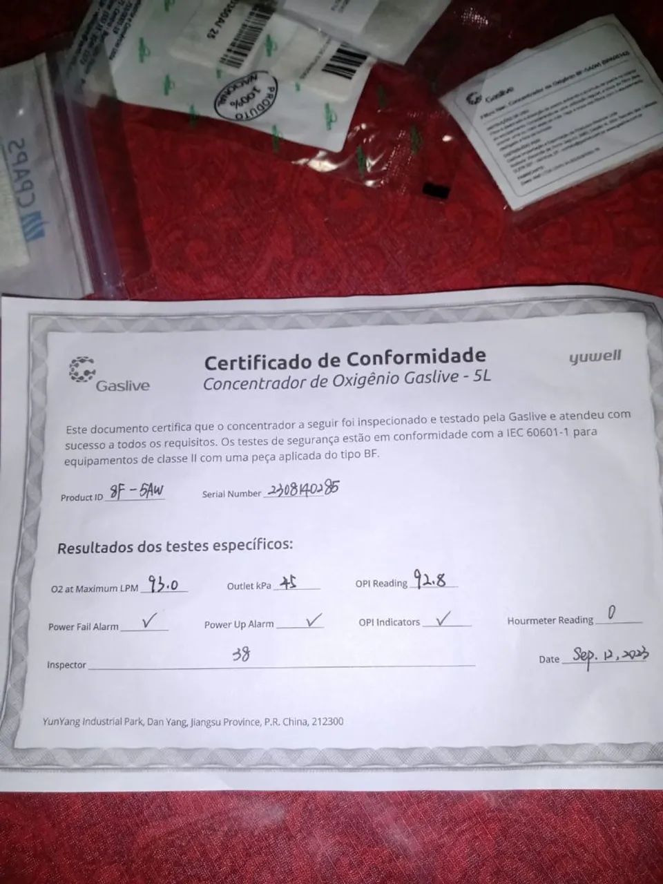 Concentrador de oxigênio  - Foto 5