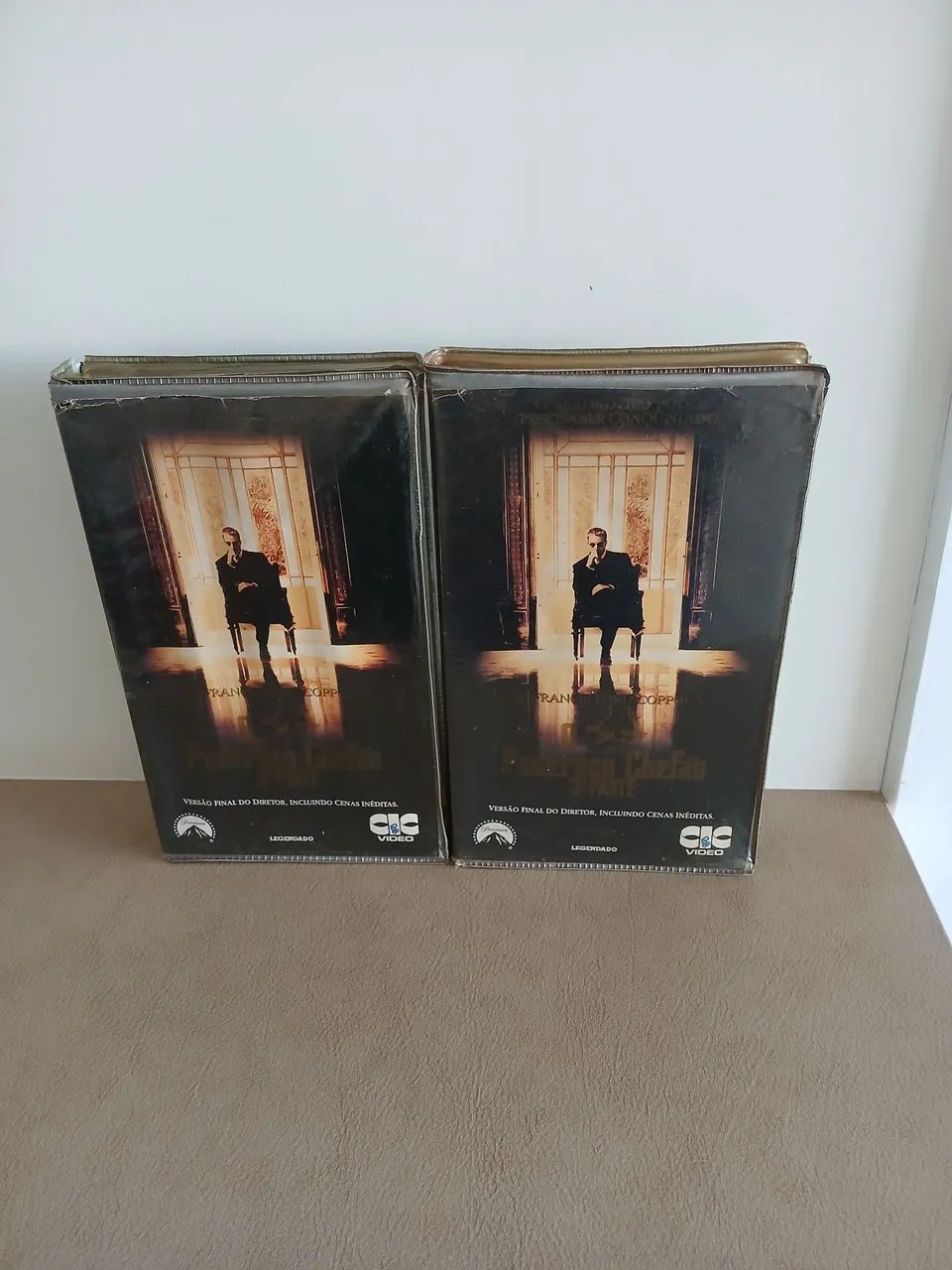 Fita VHS Dupla O Poderoso Chefão 3 - Al Pacino  