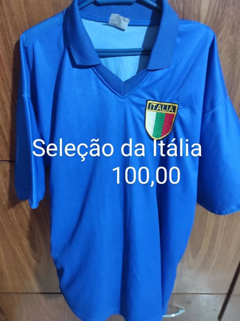 Camisa da Seleção da Itália e Barcelona 