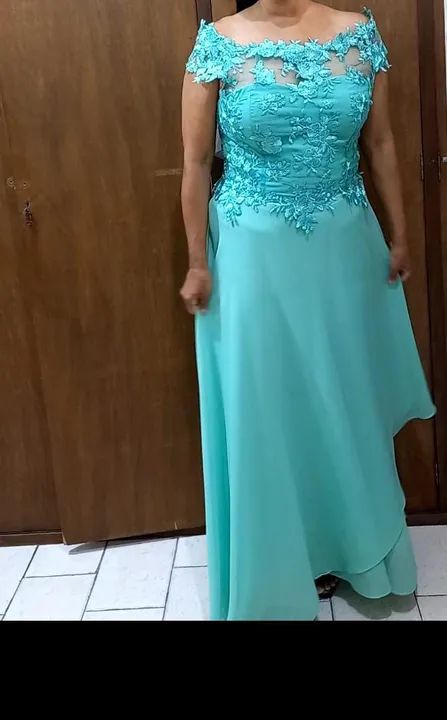 VESTIDO LONGO DE FESTA