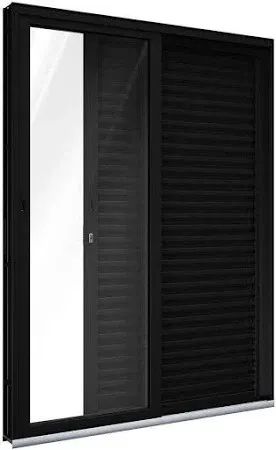 PORTA BALCÃO 3 FL LINHA PREMIUM PRETA 210x1,20 vide tabela descrição completa - Foto 4