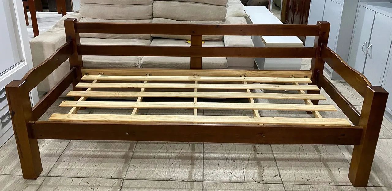 SOFÁ CAMA COM COLCHÃO ÓTIMO ESTADO DE CONSERVAÇÃO  - Foto 2
