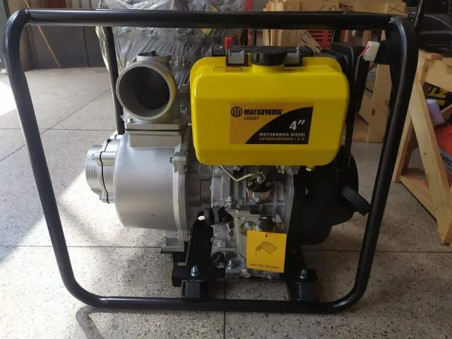 Motobomba Matsuyama Diesel 10cv 4'' Partida elétrica