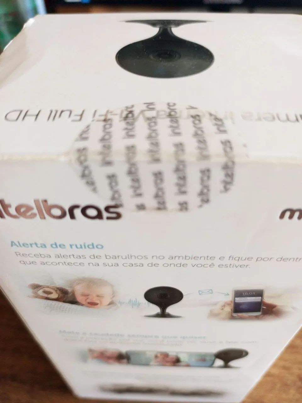 Câmera interna mibo Intelbras na caixa - Foto 3