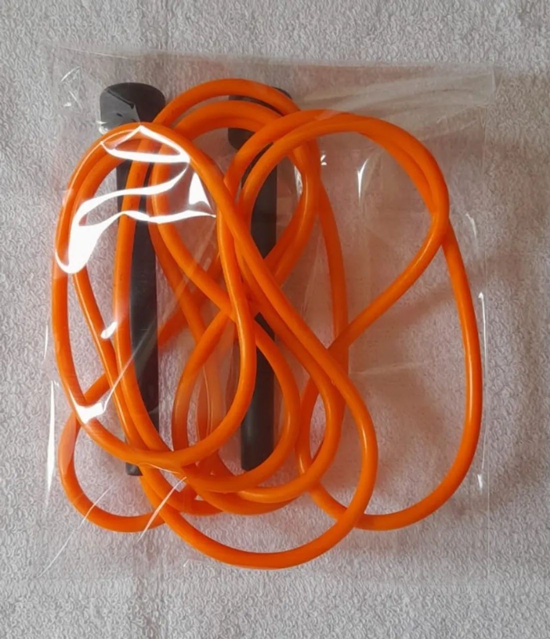 Corda De Pular Pvc Para Atividade Física Hidrolight 275 cm Laranja - Foto 3