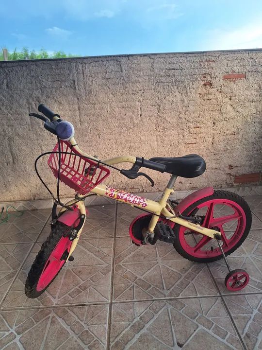 Bicicleta Infantil Aro 16 - Cor Bege - Foto 3