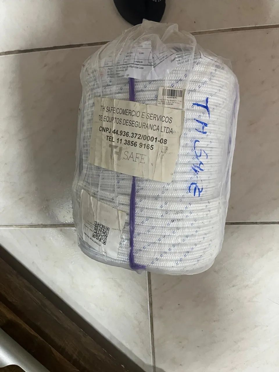 Corda Nr18 Tipo Bombeiro Trabalho Em Altura 100 Metros Rapel