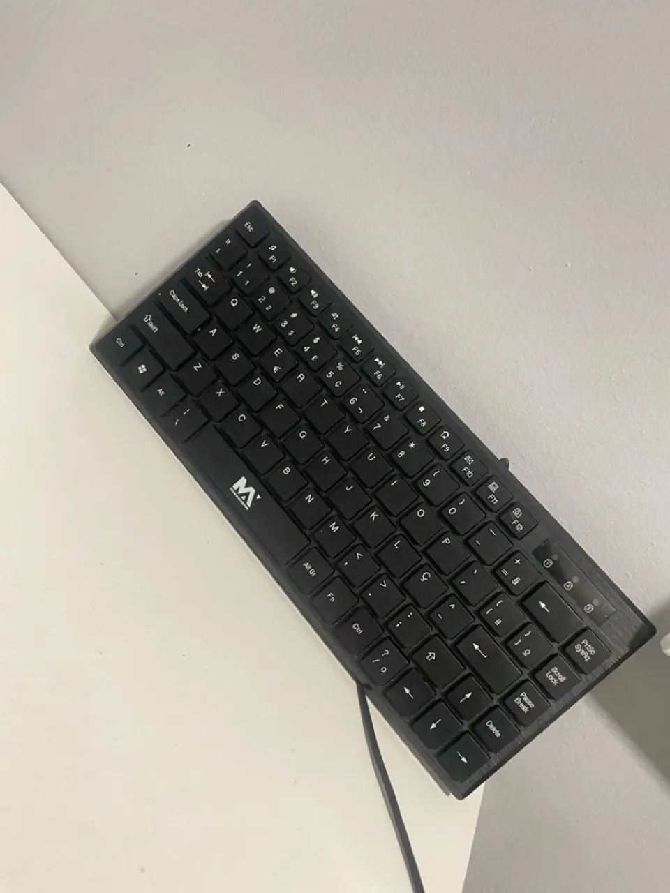 Teclado Mecânico Compacto USB Preto