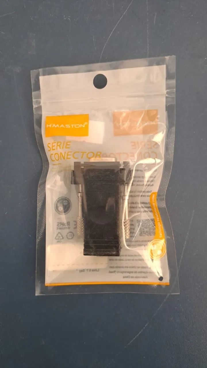 ADAPTADOR DE VIDEO RJ45 PARA VGA MU32 NOVO LACRADO FRETE GRÁTIS PARA MACEIÓ