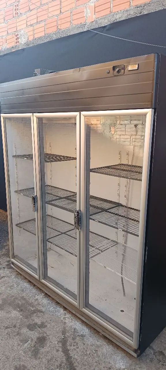 Geladeira/Freezer Comercial com 3 Portas de Vidro - Foto 2