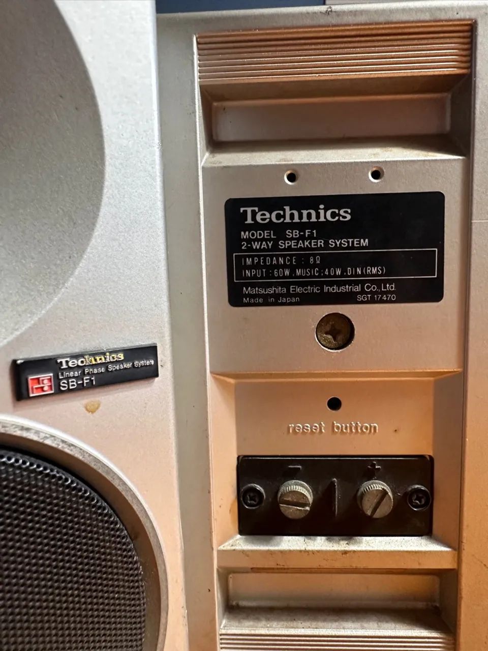 Caixas de som technics SB F1 - Aparelhos de Som - Cidade Vista Verde ...