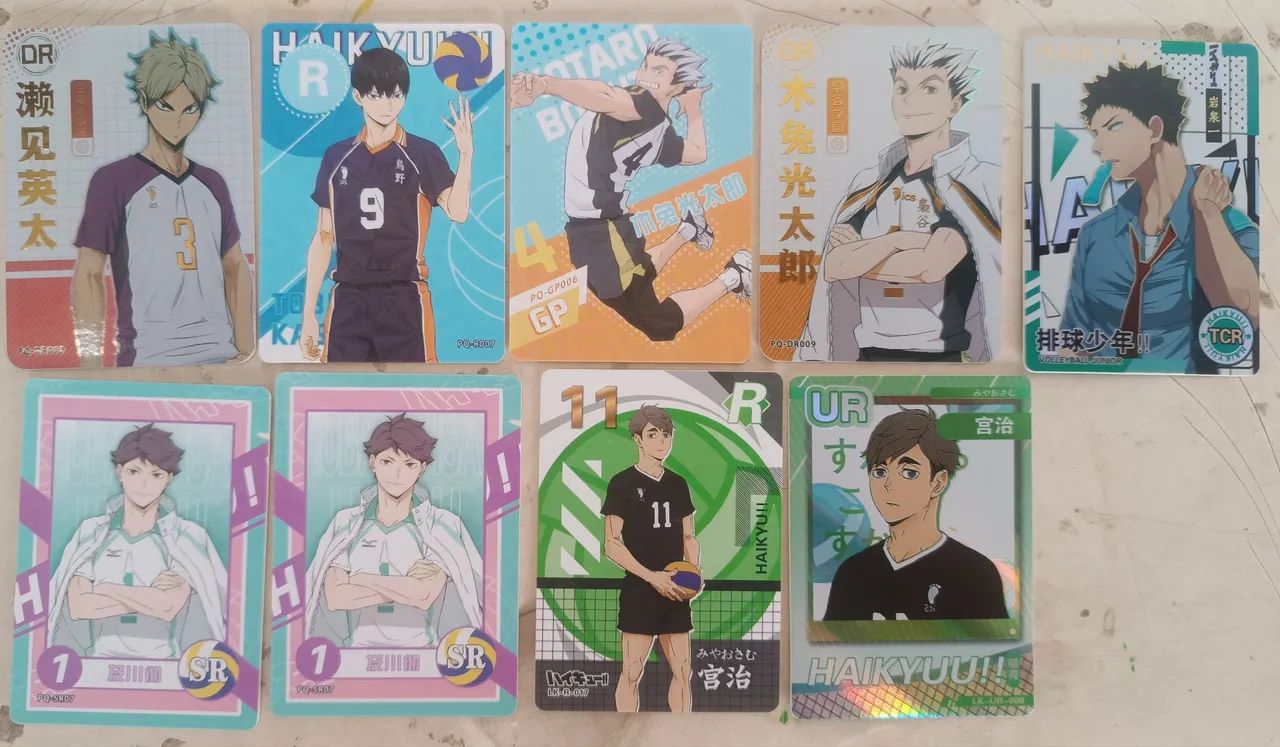 Cards Haikyuu!