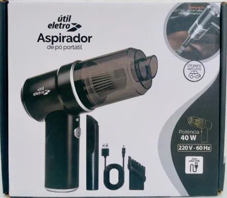 Aspirador de pó compacto