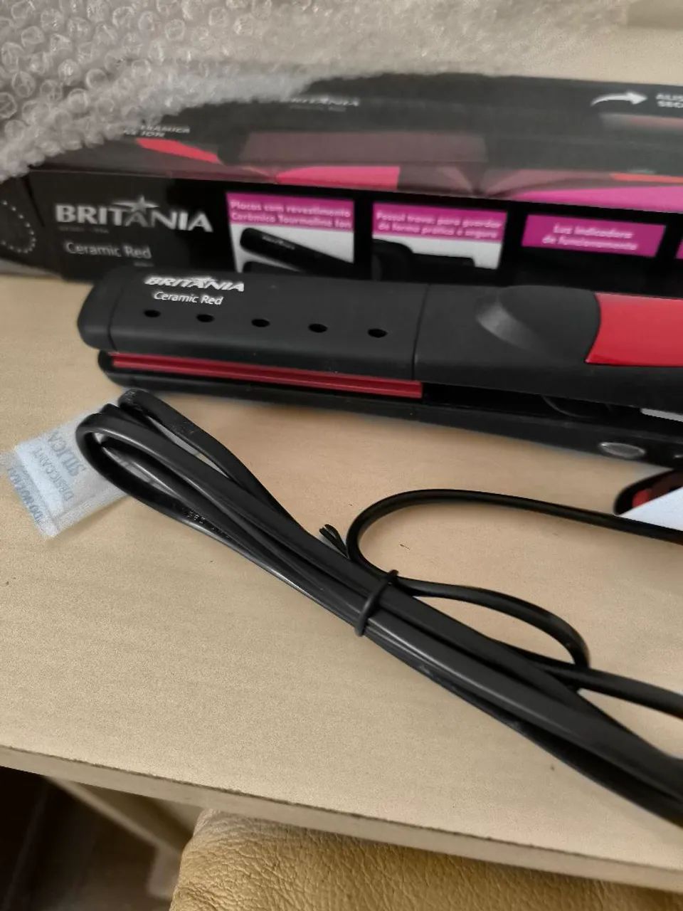 Chapinha Britânia Creamic Red Bivolt  - Foto 4