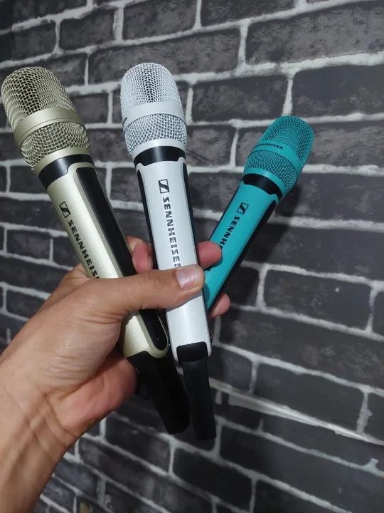 Microfones senheiser novos - Foto 3
