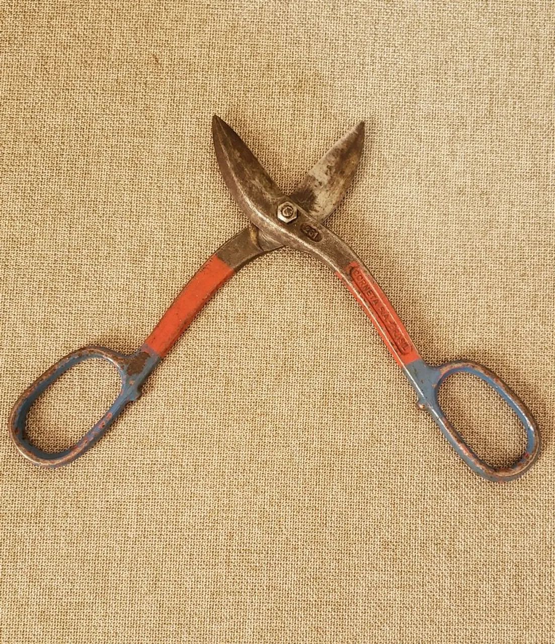 TESOURA ANTIGA DE CORTE - CORNETA - Foto 4