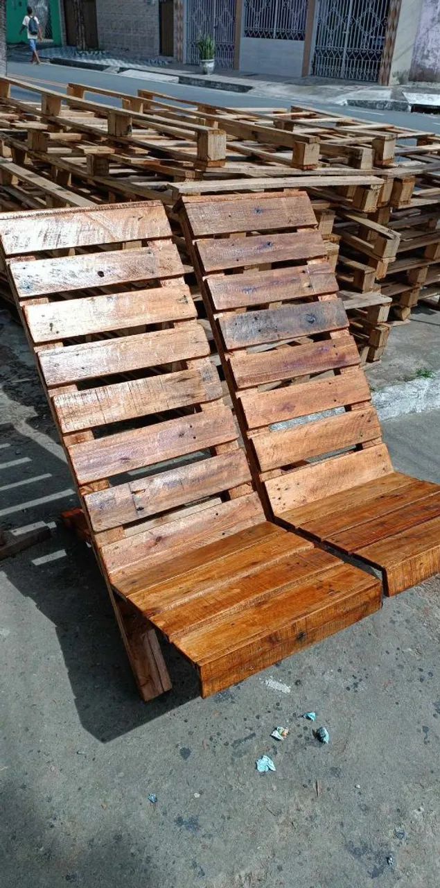 Cadeiras de Pallet Rústicas e Confortáveis